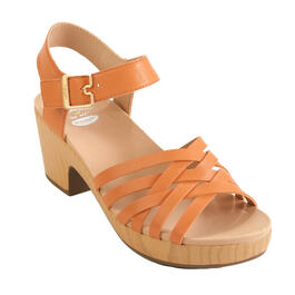 Womens Dr. Scholl's First Of All Platform Strappy Sandals