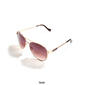 Womens Jessica Simpson Metal Aviator Chain Sunglasses - image 3