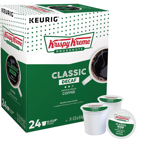 Keurig(R) Krispy Kreme Doughnuts Decaf K-Cup(R) - 24 Count - image 