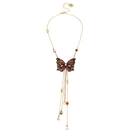Betsey Johnson Butterfly Blitz Butterfly Y-Necklace