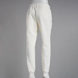 Juniors No Comment Happy Love Patched Fleece Lined Joggers