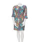 Womens Tommy Hilfiger Bell Sleeve Paisley Print Jersey Dress - image 1
