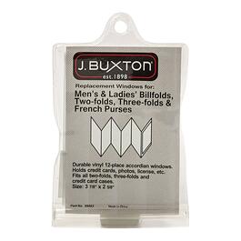 Womens Julia Buxton Wallet Inserts Replacement Windows