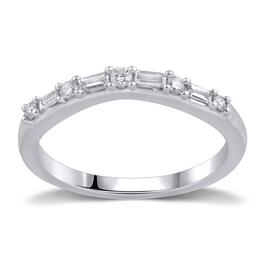 Endless Affection&#40;tm&#41; 14kt. Round & Baguette Diamond Ring