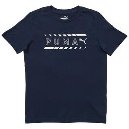 Boys &#40;8-20&#41; Puma&#40;R&#41; Logo Lab Pack Jersey - Navy