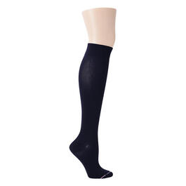 Womens Dr. Motion Soid Microfiber Compression Knee High Socks