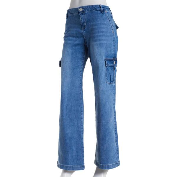 Juniors YMI(R) Low Rise Straight Leg Solid Skater Jeans - image 