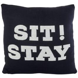 Sit Stay Knit Decorative Pillow - 20x20