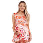 Womens Times Two Frill Smocked Floral Maternity Tee - image 1