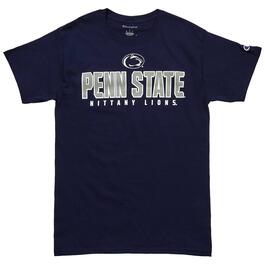 Mens Champion Penn State Classic Fit Short Sleeve Tee