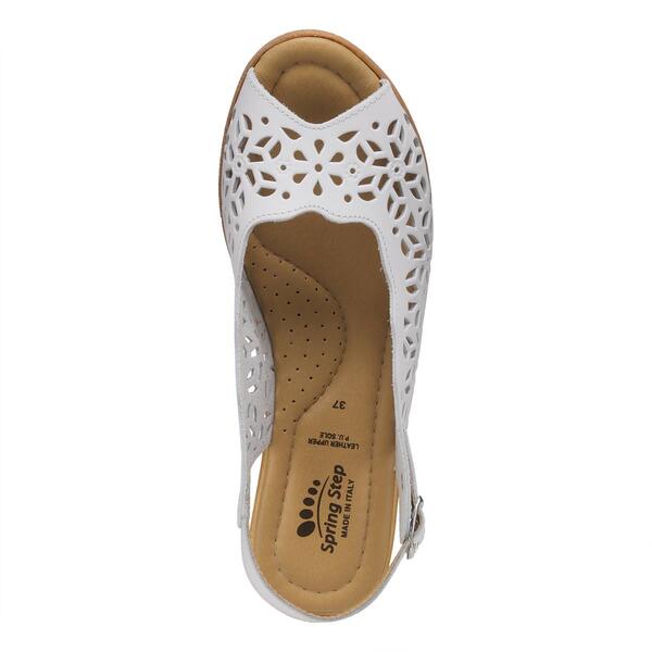 Womens Spring Step Footsie Slingback Wedge Sandals