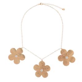 Ashley Cooper&#40;tm&#41; Gold-Tone Flower & Pearl Necklace