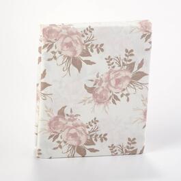 The Peanutshell Grace Floral Fitted Crib Sheet