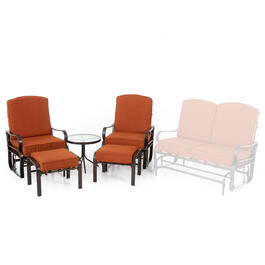 Pleasant Bay 3pc Cushioned Glider Seating Set