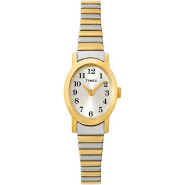 Womens Timex&#40;R&#41; Classic Two-Tone Watch - T2M570 - image 