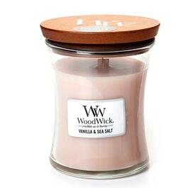 WoodWick&#40;R&#41; 9.7oz. Vanilla Sea Salt Jar Candle