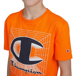 Boys &#40;8-20&#41; Champion Short Sleeve Graphic Tee - Orange Crush