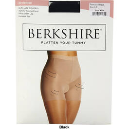 Womens Berkshire Flat Tummy Silky Sheer Shaping Pantyhose