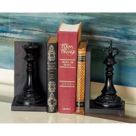 9th & Pike&#174; King and Queen Chess Piece Bookend Pair