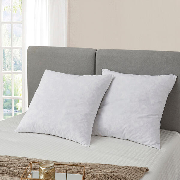 Serta(R) Feather Euro Square Pillows - 2 Pack - image 