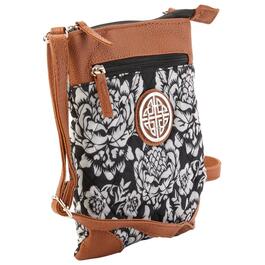 Stone Mountain Quilted Floral Pancake Crossbody