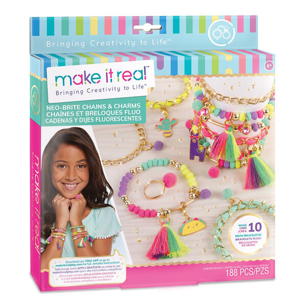 Make It Real Neo-Brite Chains and Charms - image 