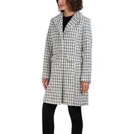 Womens Laundry by Shelli Segal Single Breasted Wool Coat