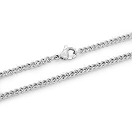 Mens Gentlemen's Classics&#8482; Stainless Steel Chain Necklace