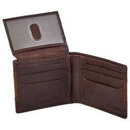 Mens Columbia RFID Extra Capacity Traveler Wallet - Brown