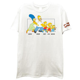 Young Mens The Simpsons Short Sleeve Graphic T-Shirt