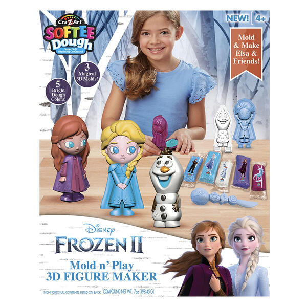 Cra-Z-Art(tm) Disney Frozen II Mold n Play 3D Figure Maker - image 