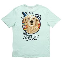 Mens Chaps Dog & Geese Graphic Tee