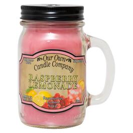 Our Own Candle Company Raspberry Lemonade 13oz. Mason Jar Candle