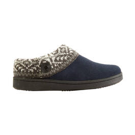Womens Clarks® Nikki Insulated Sueded Slippers