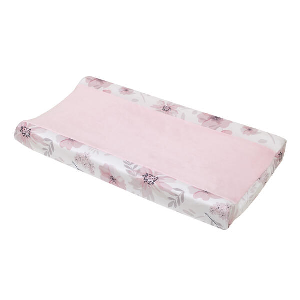 Little Love by NoJo Beautiful Blooms Changing Pad Cover - image 