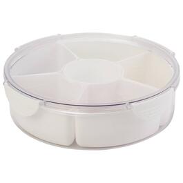 White 6pc. Round Air Tight Containers