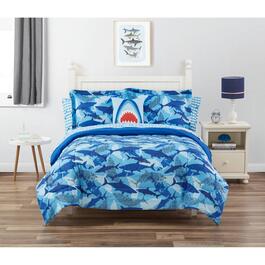 Alex & Bella Shark Bite Reversible Comforter Set