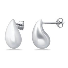 Designs by FMC 15mm Polished Teardrop Stud Post Earrings