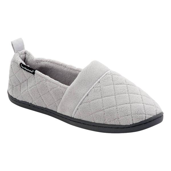 Womens Isotoner Diamond Quilt Microterry Slip-On Slippers - image 