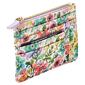 Womens Buxton Floral Slot Coin Case Wallet - image 3