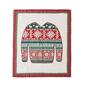 Greenland Home Fashions&#40;tm&#41; Ugly Sweater Patchwork Throw Blanket - image 1