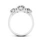 Moluxi&#8482; Sterling Silver 4ctw. Moissanite Ring - image 3