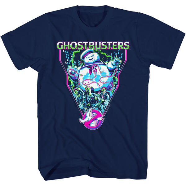 Young Mens Ghostbusters Short Sleeve Graphic Tee - image 