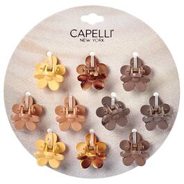 Womens Capelli New York 10pk. Mini Flower Claw Clips