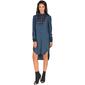 Womens Standards & Practices Long Sleeved Shirt Dress - image 1