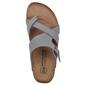 Womens White Mountain Graph Leather Sandals - image 4