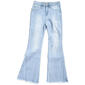 Girls &#40;7-16&#41; YMI&#40;R&#41; 1-Button High Rise Flared Raw Hem Jeans - image 1