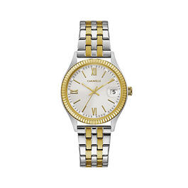 Womens Caravelle Gold Dial Dress Watch - 45M112