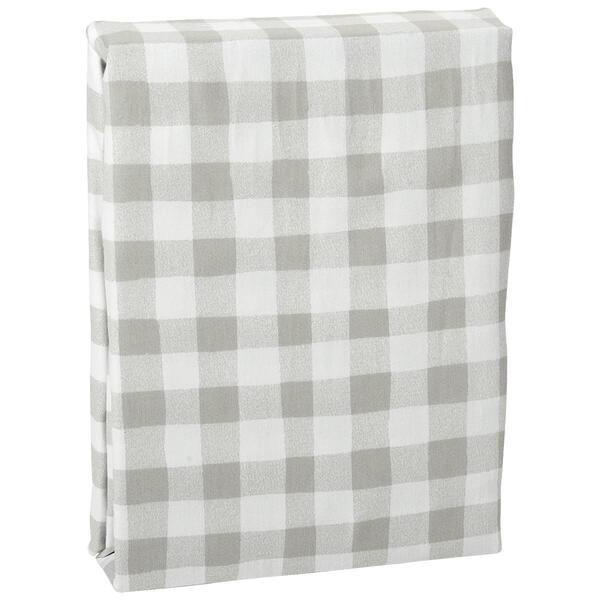 The Peanutshell Checkered Fitted Crib Sheet - image 