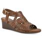 Womens Cliffs by White Mountain Brush Up Wedge Sandal - image 1
